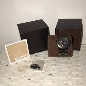 Michael Kors Gunmetal gray watch